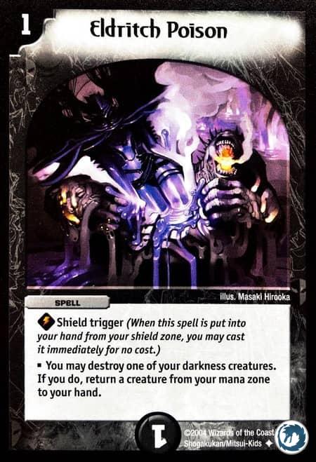Poison Esotérique (25/55) - Eldritch Poison (25/55) - Carte Duel Masters - Carnage Des Super-Guerriers