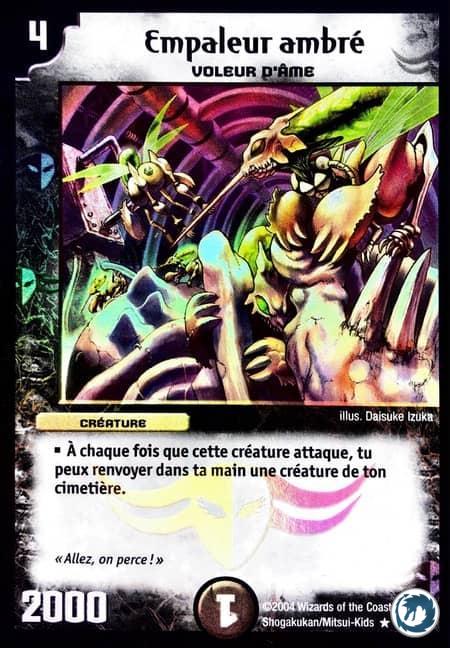 Empaleur ambré (23a/55) - Amber Piercer (23a/55) - Carte Duel Masters - Evo Exterminateur