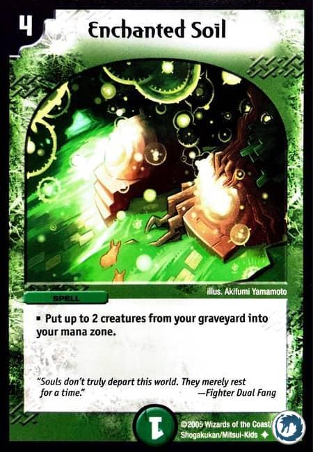 Sol Enchanté (51/55) - Enchanted Soil (51/55) - Carte Duel Masters - Survivants De La Mégapocalypse