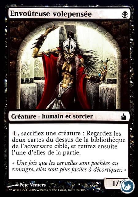 Envoûteuse volepensée (109/306) - Thoughtpicker Witch (109/306) - Ravnica, la Cité des Guildes - Carte Magic The Gathering