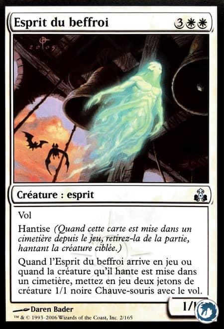 Esprit du beffroi (2/165) - Belfry Spirit (2/165) - Le Pacte des Guildes - Carte Magic The Gathering