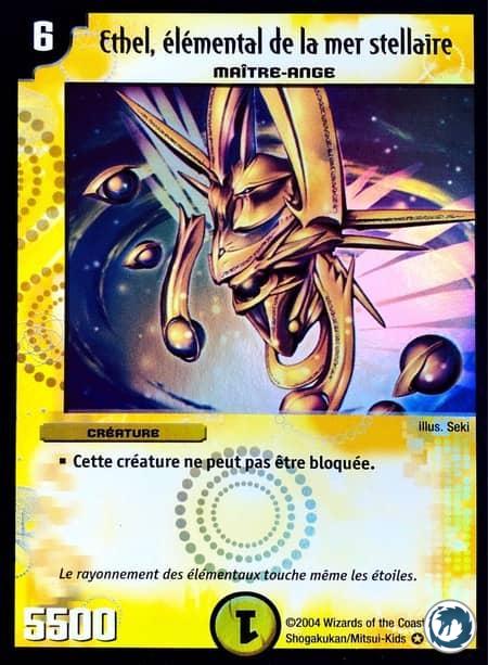Ethel, élémental de la mer stellaire (2/55) - Ethel, Star Sea Elemental (2/55) - Carte Duel Masters - Evo Exterminateur