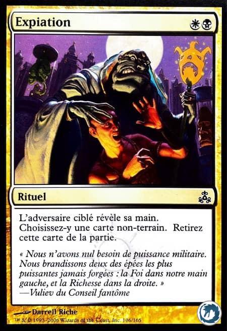 Expiation (106/165) - Castigate (106/165) - Le Pacte des Guildes - Carte Magic The Gathering