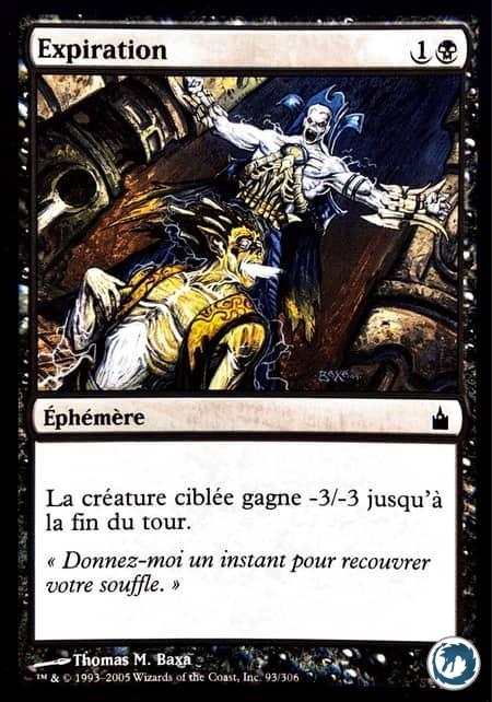 Expiration (93/306) - Last Gasp (93/306) - Ravnica, la Cité des Guildes - Carte Magic The Gathering