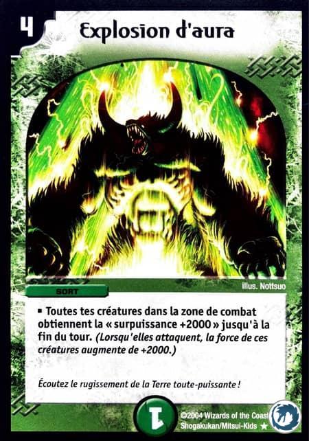 Explosion d'aura (89/110) - Aura Blast (89/110) - Carte Duel Masters - Set De Base