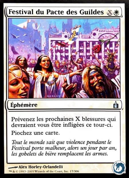 Festival du Pacte des Guildes (17/306) - Festival of the Guildpact (17/306) - Ravnica, la Cité des Guildes - Carte Magic The Gathering