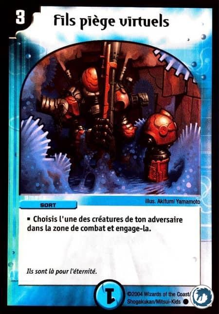 Fils piège virtuels (44/110) - Virtual Tripwire (44/110) - Carte Duel Masters - Set De Base