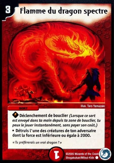 Flamme du dragon spectre (83/110) - Phantom Dragon's Flame (83/110) - Carte Duel Masters - Meurtrisseurs Invincibles
