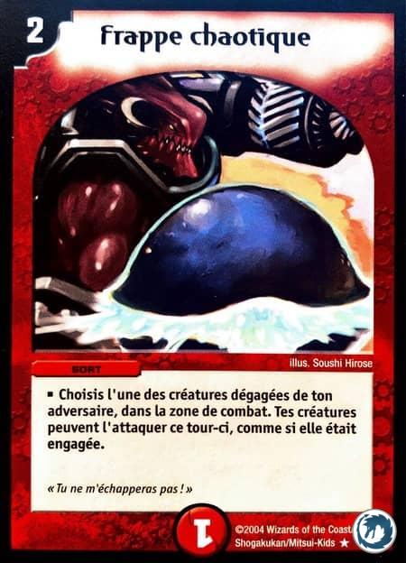 Frappe chaotique (72/110) - Chaos Strike (72/110) - Carte Duel Masters - Set De Base
