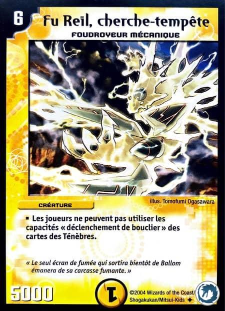 Fu Reil, cherche-tempête (8/55) - Fu Reil, Seeker of Storms (8/55) - Carte Duel Masters - Jeux d'Ombres d'une Nuit Aveuglante