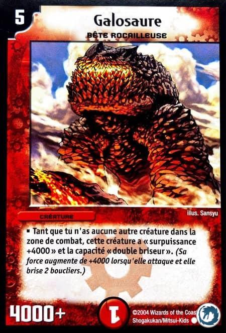 Galosaure (41/55) - Galsaur (41/55) - Carte Duel Masters - Evo Exterminateur