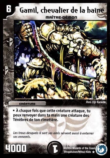 Gamil, chevalier de la haine (26/55) - Gamil, Knight of Hatred (26/55) - Carte Duel Masters - Carnage Des Super-Guerriers