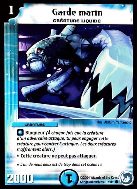 Garde marin (19/55) - Aqua Guard (19/55) - Carte Duel Masters - Jeux d'Ombres d'une Nuit Aveuglante