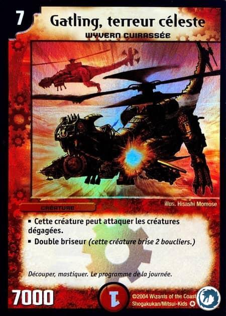 Gatling, terreur céleste (79/110) - Gatling Skyterror (79/110) - Carte Duel Masters - Set De Base