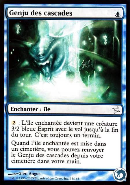 Genju des cascades (35/165) - Genju of the Falls (35/165) - Traîtres de Kamigawa - Carte Magic The Gathering