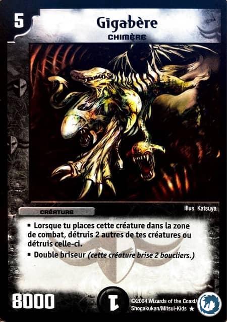 Gigabère (55/110) - Gigaberos (55/110) - Carte Duel Masters - Set De Base