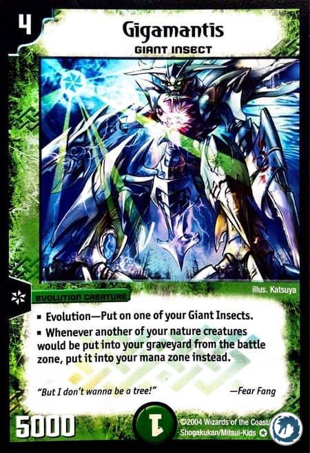 Gigamante (47/55) - Gigamantis (47/55) - Carte Duel Masters - Carnage Des Super-Guerriers