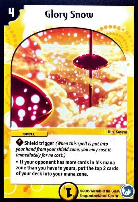 Neige Glorieuse (9/55) - Glory Snow (9/55) - Carte Duel Masters - Survivants De La Mégapocalypse