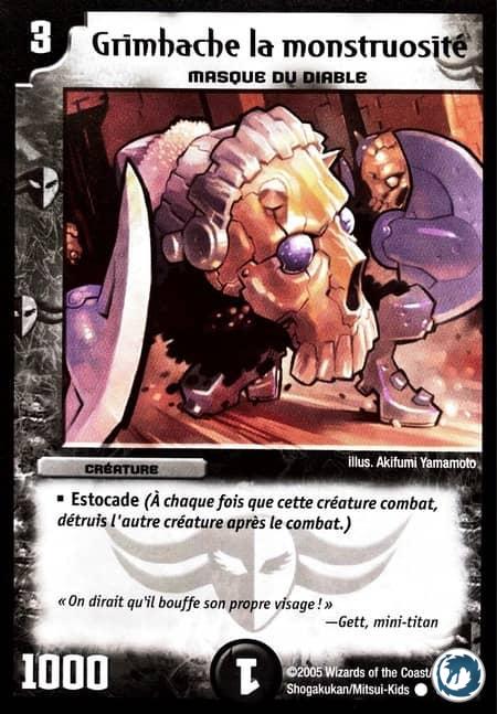 Grimhache la monstruosité (60/110) - Grinning Axe, the Monstrosity (60/110) - Carte Duel Masters - Meurtrisseurs Invincibles
