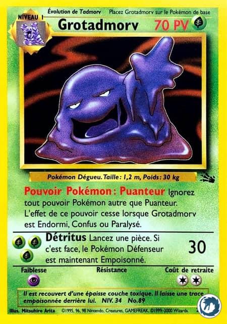 Grotadmorv (28/62) - Muk (28/62) - Fossile - Carte Pokémon