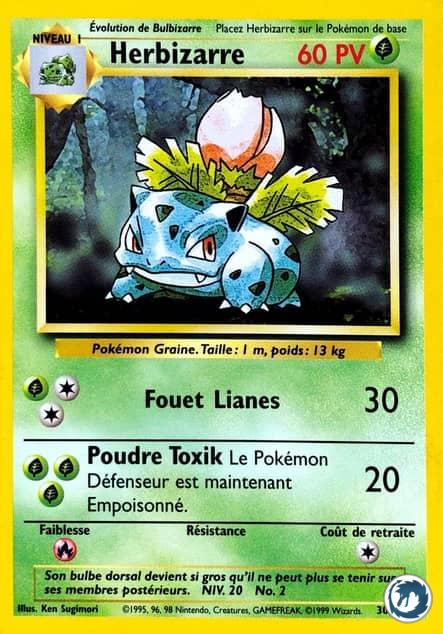 Herbizarre (30/102) - Ivysaur (30/102) - Set de base - Carte Pokémon