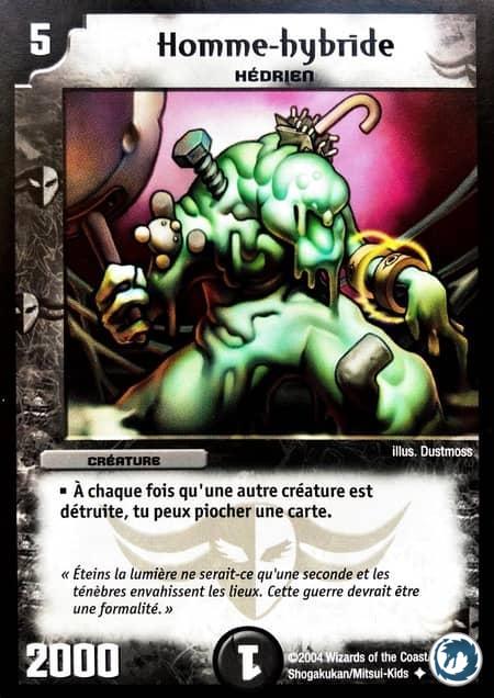 Homme-hybride (33/55) - Mongrel Man (33/55) - Carte Duel Masters - Jeux d'Ombres d'une Nuit Aveuglante