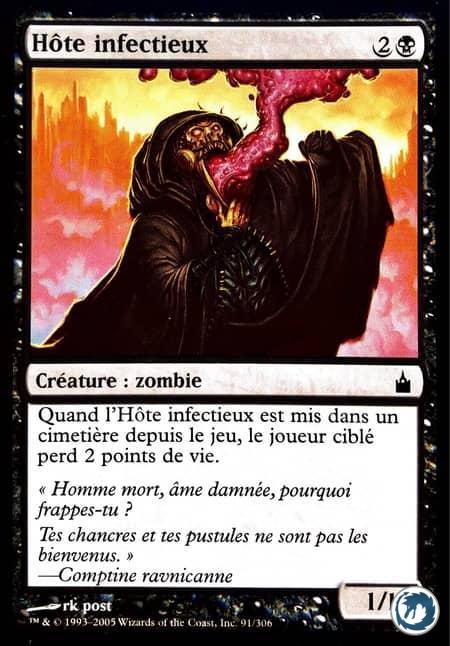 Hôte infectieux (91/306) - Infectious Host (91/306) - Ravnica, la Cité des Guildes - Carte Magic The Gathering