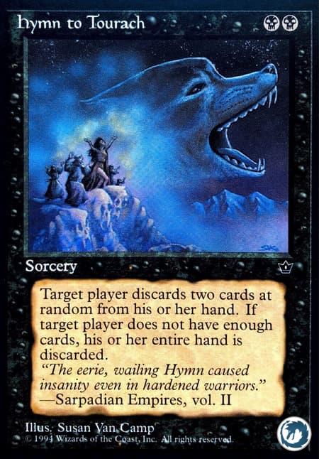 Hymn to Tourach (38/102) - Fallen Empires - Carte Magic The Gathering