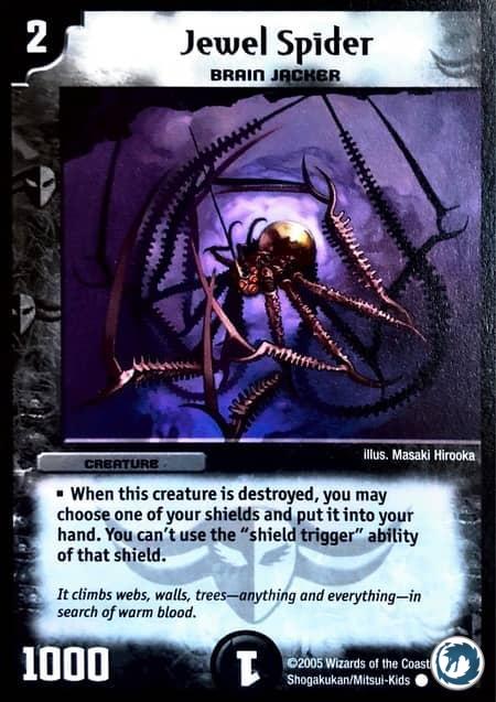 Araignée Bijou (30/55) - Jewel Spider (30/55) - Carte Duel Masters - Survivants De La Mégapocalypse