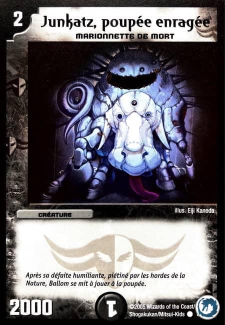 Junkatz, poupée enragée (62/110) - Junkatz, Rabid Doll (62/110) - Carte Duel Masters - Meurtrisseurs Invincibles