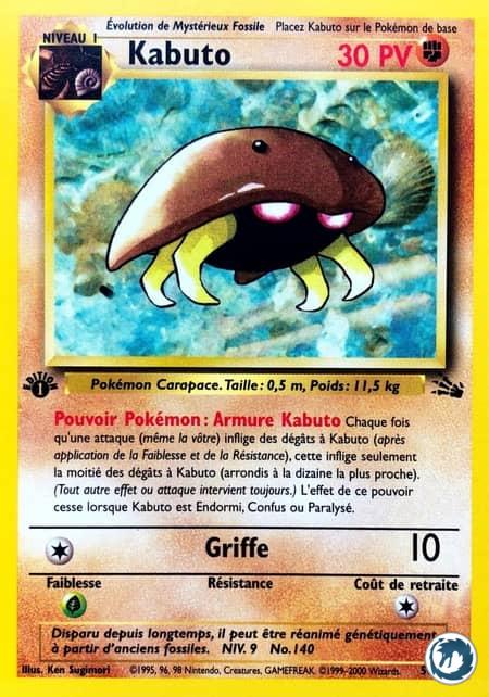 Kabuto (50/62) - Kabuto (50/62) - Fossile - Carte Pokémon