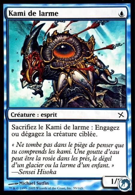 Kami de larme (55/165) - Teardrop Kami (55/165) - Traîtres de Kamigawa - Carte Magic The Gathering