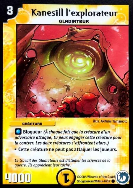 Kanesill l'explorateur (21/110) - Kanesill, the Explorer (21/110) - Carte Duel Masters - Meurtrisseurs Invincibles