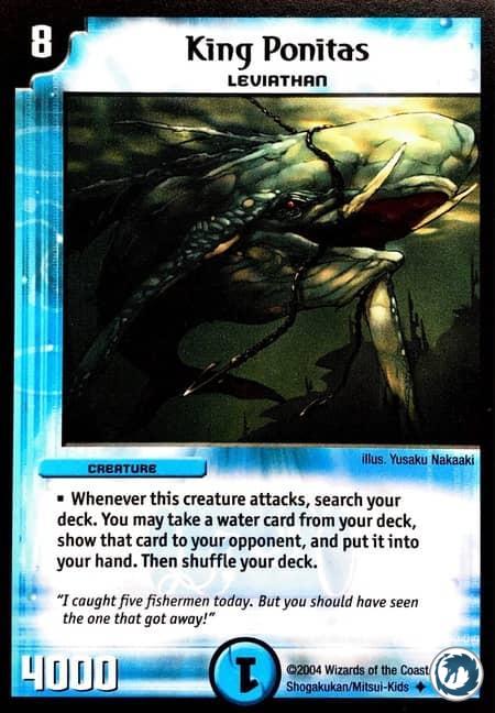 Roi Ponitas (17/55) - King Ponitas (17/55) - Carte Duel Masters - Carnage Des Super-Guerriers