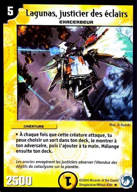 Lagunas, justicier des éclairs (4/55) - Laguna, Lightning Enforcer (4/55) - Carte Duel Masters - Evo Exterminateur