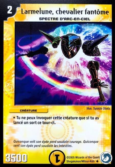 Larmelune, chevalier fantôme (23/110) - Moontear, Spectral Knight (23/110) - Carte Duel Masters - Meurtrisseurs Invincibles