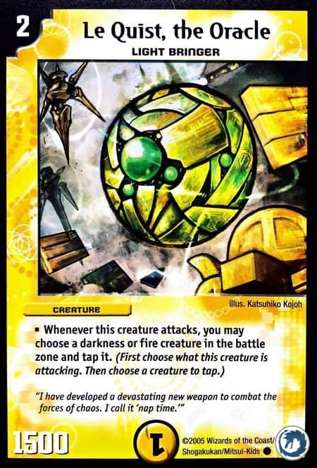 Le Quist, l'oracle (12/55) - Le Quist, the Oracle (12/55) - Carte Duel Masters - Survivants De La Mégapocalypse