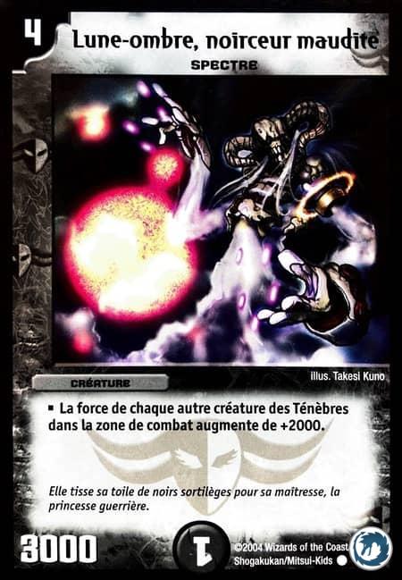 Lune-ombre, noirceur maudite (36/55) - Shadow Moon, Cursed Shade (36/55) - Carte Duel Masters - Jeux d'Ombres d'une Nuit Aveuglante