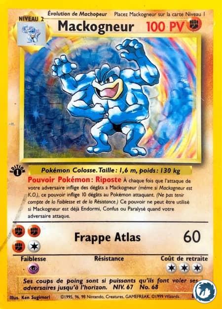 Mackogneur (8/102) - Machamp (8/102) - Set de base - Carte Pokémon