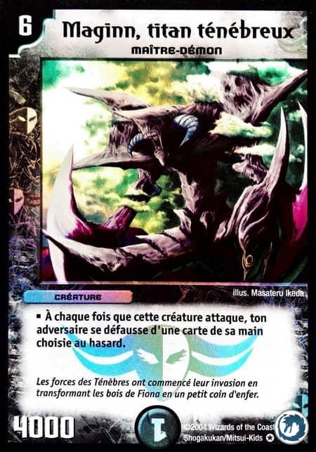Maginn, titan ténébreux (26/55) - Dark Titan Maginn (26/55) - Carte Duel Masters - Evo Exterminateur