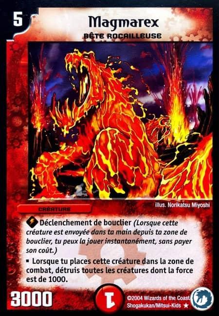 Magmarex (43/55) - Magmarex (43/55) - Carte Duel Masters - Jeux d'Ombres d'une Nuit Aveuglante