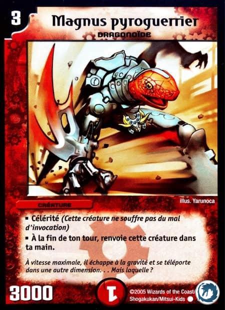Magnus pyroguerrier (85/110) - Pyrofighter Magnus (85/110) - Carte Duel Masters - Meurtrisseurs Invincibles
