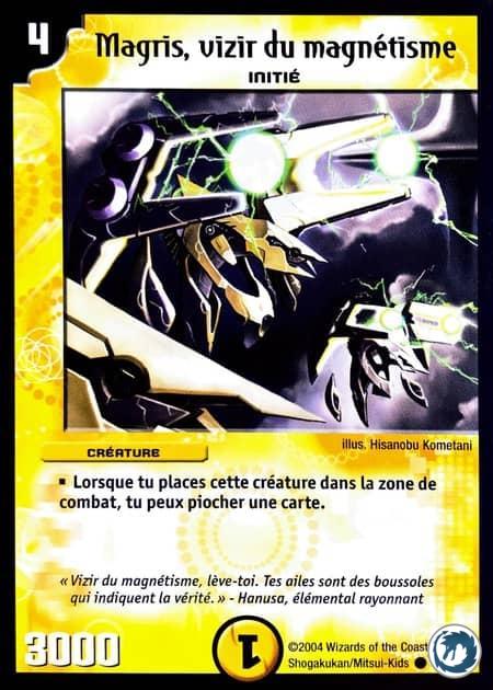 Magris, vizir du magnétisme (7/55) - Magris, Vizier of Magnetism (7/55) - Carte Duel Masters - Evo Exterminateur