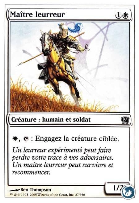 Maître leurreur (27/350) - Master Decoy (27/350) - 9ème Édition - Carte Magic The Gathering