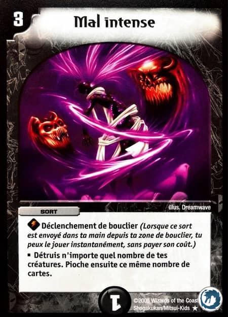 Mal intense (61/110) - Intense Evil (61/110) - Carte Duel Masters - Meurtrisseurs Invincibles