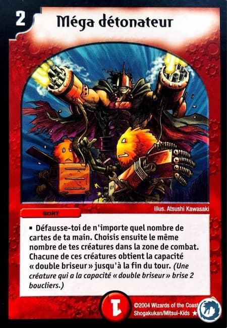 Méga détonateur (44/55) - Mega Detonator (44/55) - Carte Duel Masters - Jeux d'Ombres d'une Nuit Aveuglante
