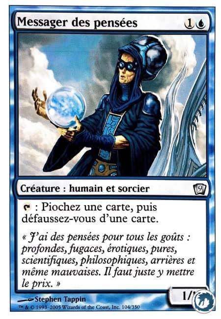 Messager des pensées (104/350) - Thought Courier (104/350) - 9ème Édition - Carte Magic The Gathering