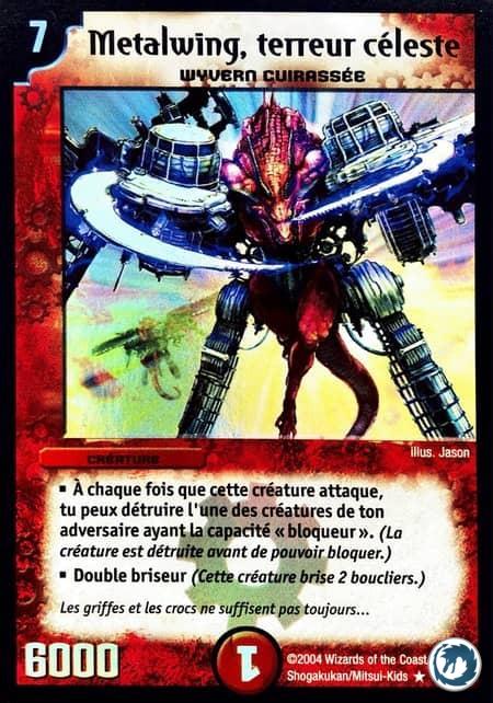 Metalwing, terreur céleste (42a/55) - Metalwing Skyterror (42a/55) - Carte Duel Masters - Evo Exterminateur