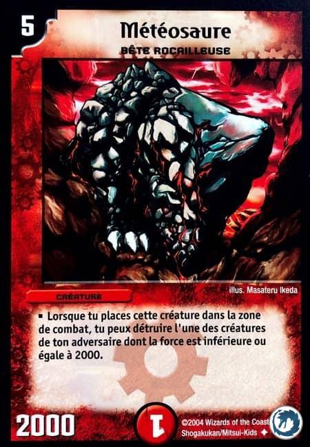 Météosaure (82/110) - Meteosaur (82/110) - Carte Duel Masters - Set De Base
