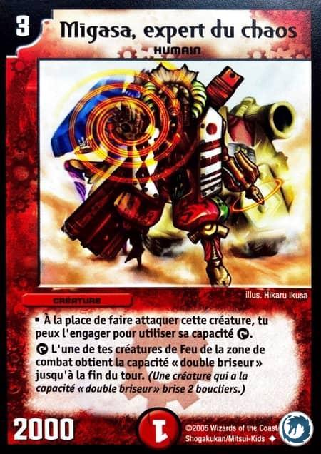 Migasa, expert du chaos (82/110) - Migasa, Adept of Chaos (82/110) - Carte Duel Masters - Meurtrisseurs Invincibles